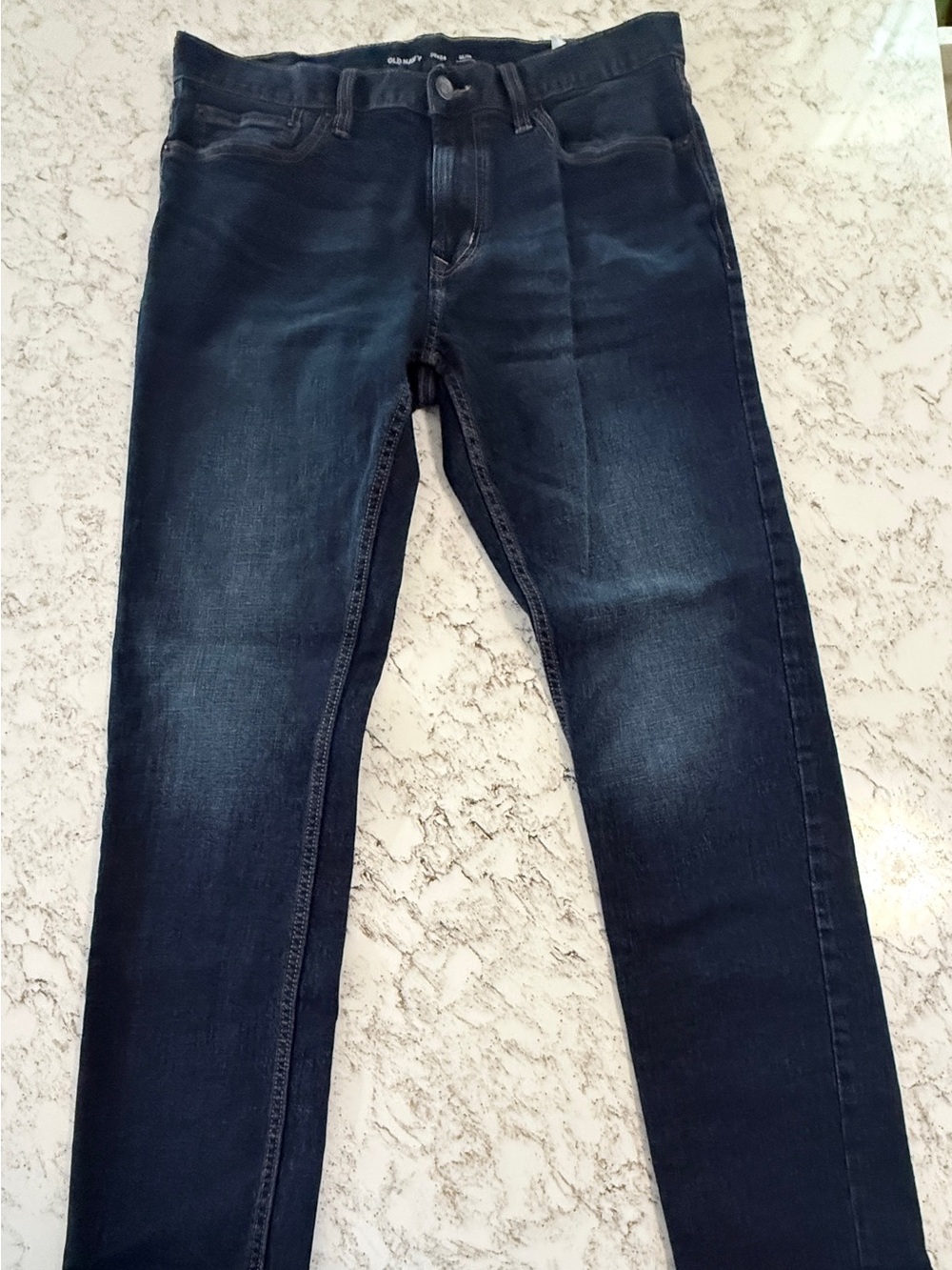 Old Navy Men's Slim Jeans in Dark Indigo